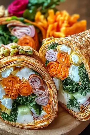 Turkey Hummus Roll Ups