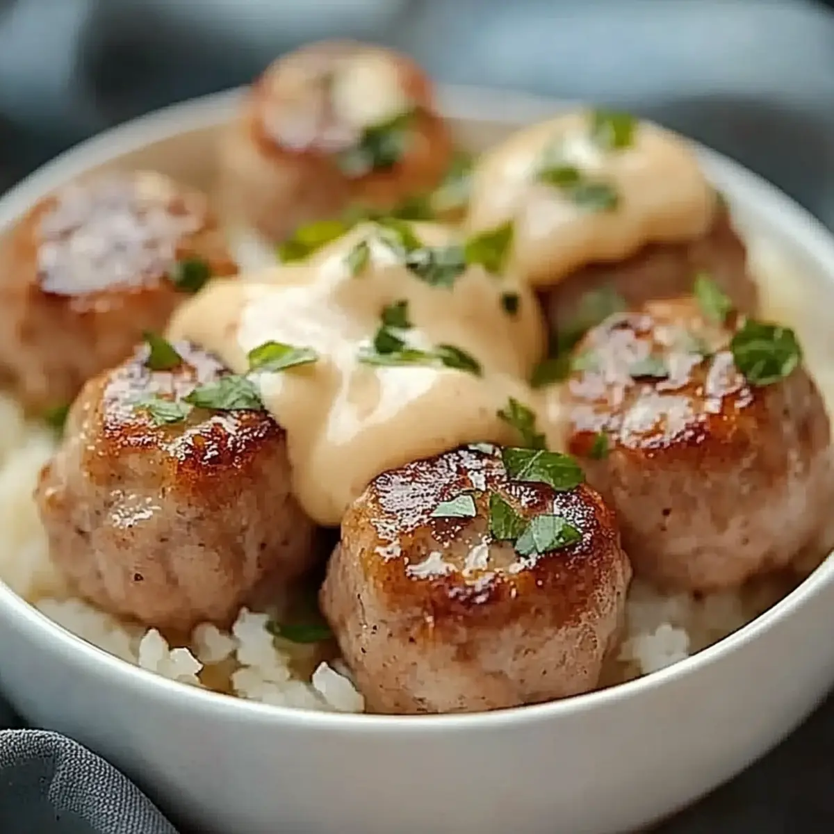 High Protein Canned Tuna Meatballs