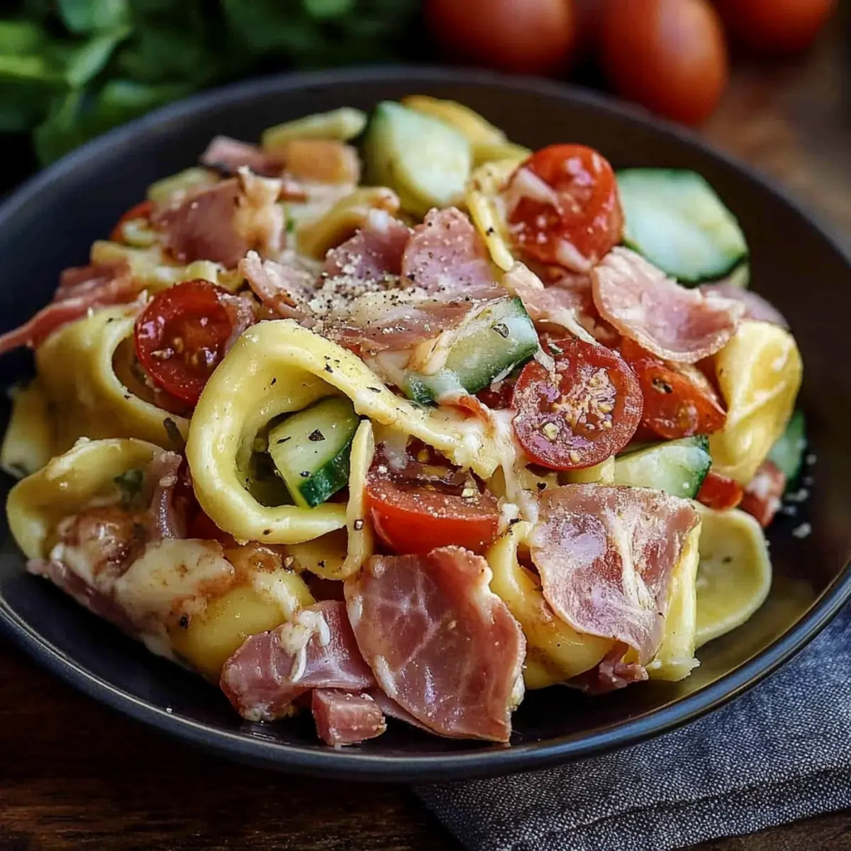 Italian Grinder Tortellini Salad