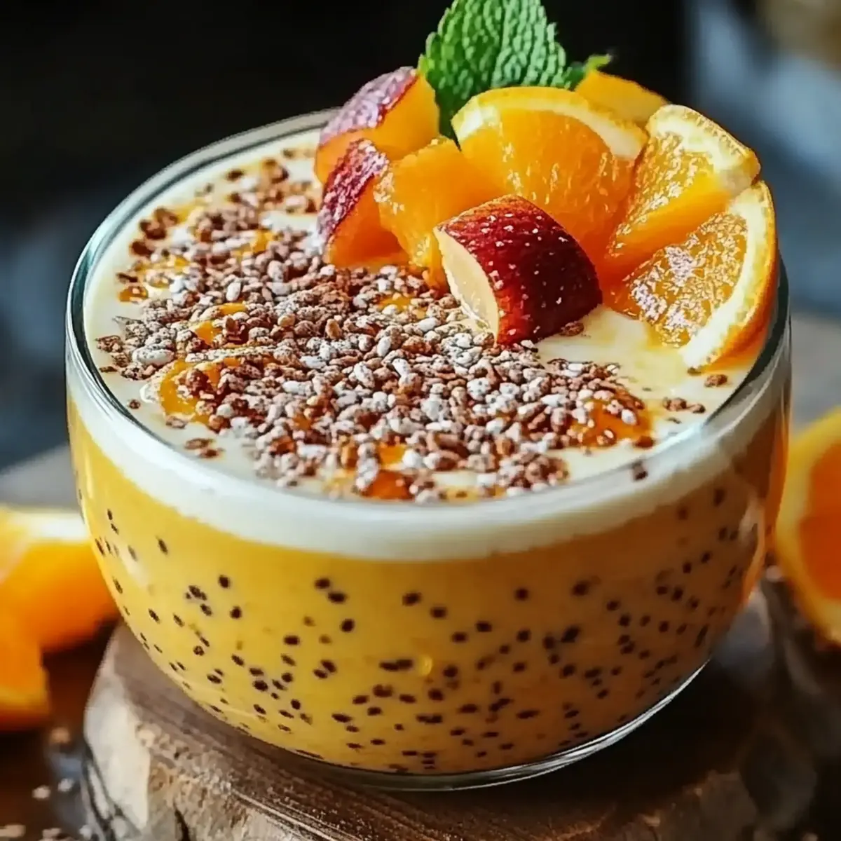 Orange Creamsicle Overnight Oats