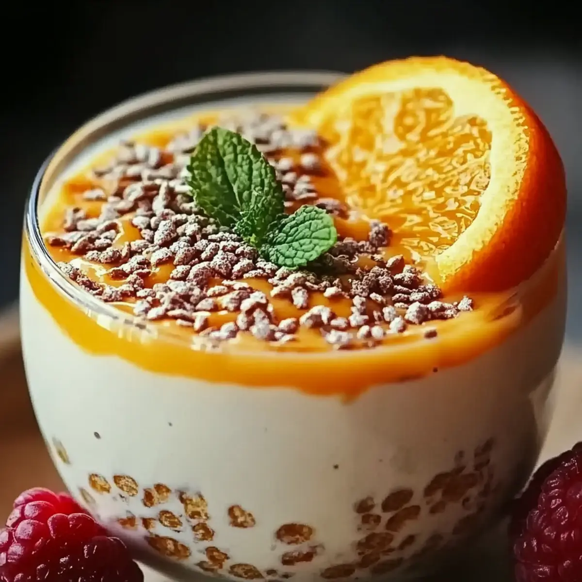 Orange Creamsicle Overnight Oats