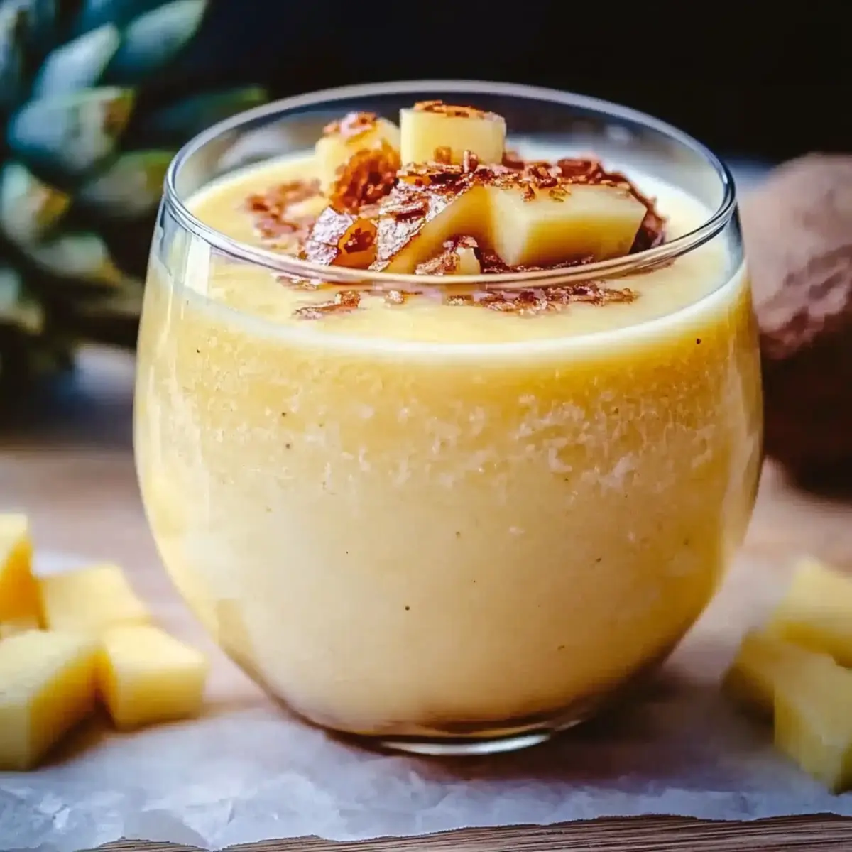 Protein Pineapple Turmeric Smoothie