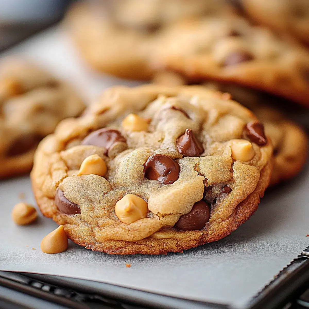 Chocolate Chip and Peanut Butter Chip Cookies