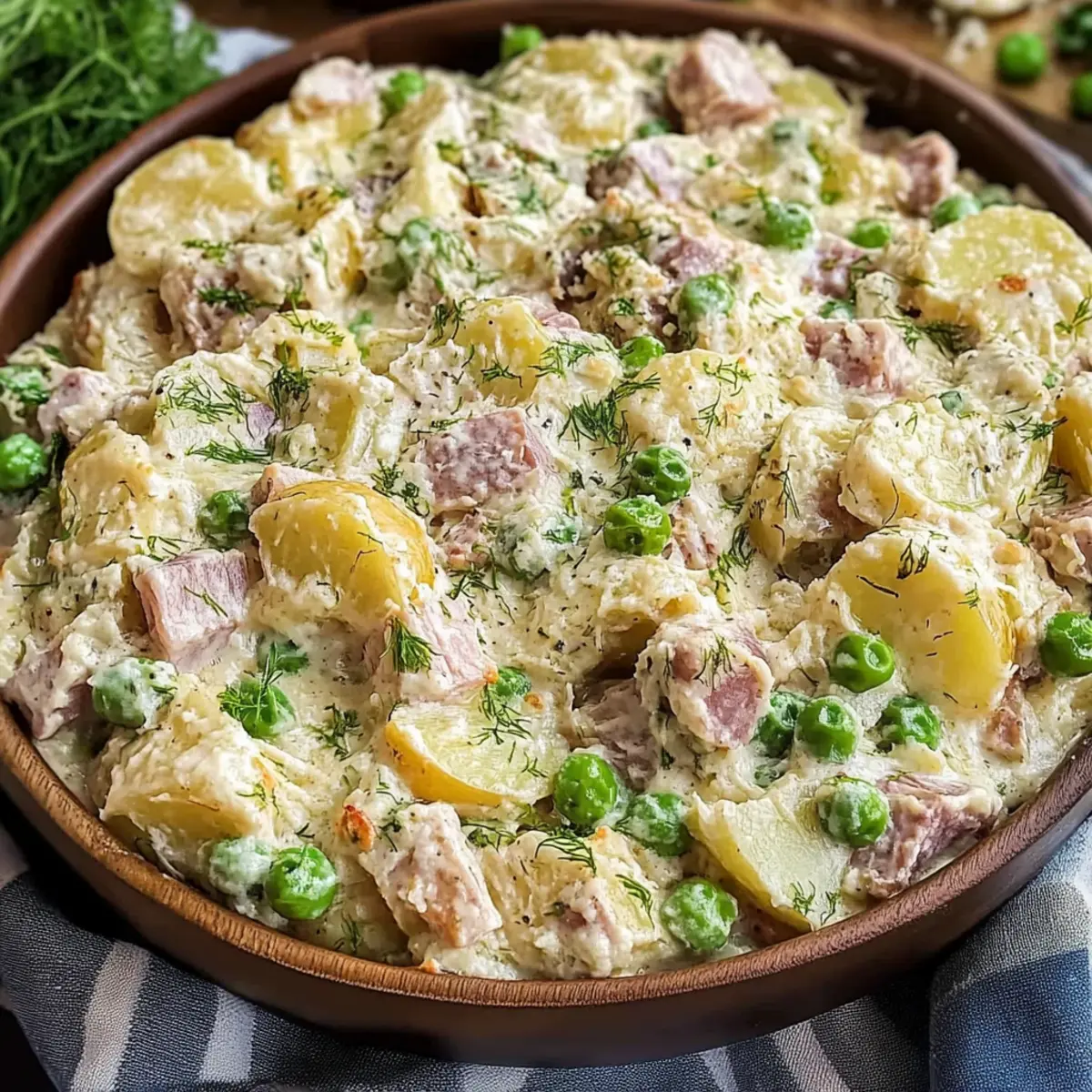 Olivier Salad with Chicken, Pickles, and Dill